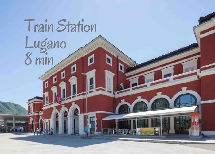 'cuore Di Rose' Parking - Welcome Set, Netflix, For 4 Persons -by Easylife Swiss * Lugano