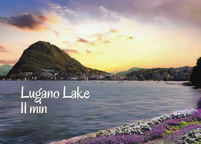 'cuore Di Rose' Parking - Welcome Set, Netflix, For 4 Persons -by Easylife Swiss * Lugano