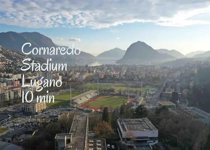 'cuore Di Rose' Parking - Welcome Set, Netflix, For 4 Persons -by Easylife Swiss Lugano