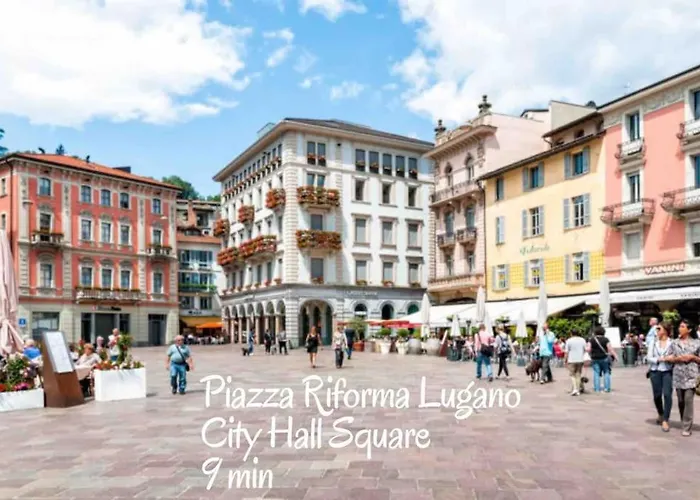 'cuore Di Rose' Parking - Welcome Set, Netflix, For 4 Persons -by Easylife Swiss Apartament *