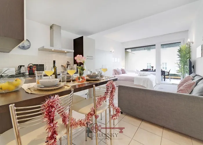 'cuore Di Rose' Parking - Welcome Set, Netflix, For 4 Persons -by Easylife Swiss * Lugano