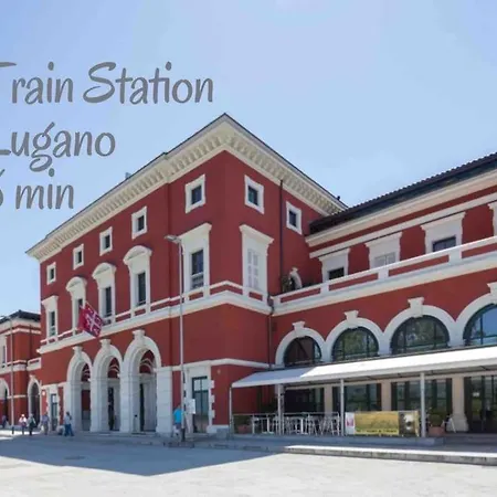 'cuore Di Rose' Parking - Welcome Set, Netflix, For 4 Persons -by Easylife Swiss * Lugano